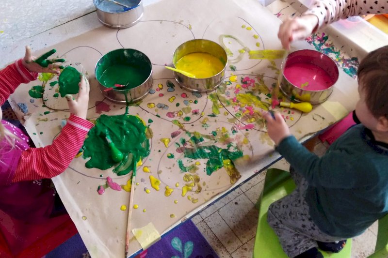 Messy-play  - odpoledne